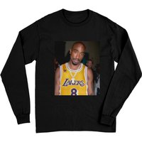 Tupac GOAT Shirt 2pac Long Sleeves for Unisex Black