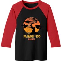 Miyagi Do Baseball Tees The Karate Kid for Men Black/Red
