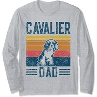 Cavalier King Charles Spaniel Vintage Dad Long Sleeve T-Shirt