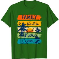 Kauai Hawaii Hawaiian Vacation 2022 Men's Matching T-Shirt