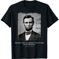 T-shirt inspirant avec citation d'Abraham Lincoln pour hommes — T-shirts pour hommes