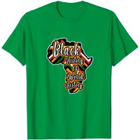 Black History Is World History American African Pride T-shirt