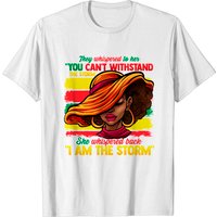 Proud Black African American Black History Month T-Shirt for Men