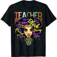 T-shirt Dashiki pour enseignant d'histoire afro-américaine