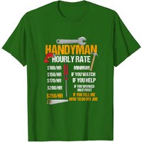 T-shirt pour homme - Tarif horaire de bricoleur — T-shirts pour hommes