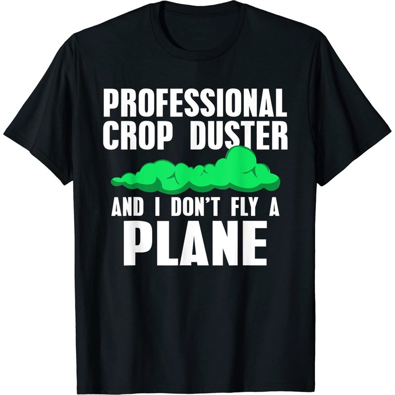 T-shirt Professionnel Crop Duster pour Hommes — T-shirts pour hommes