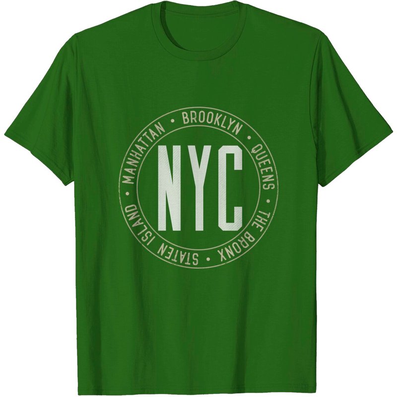 New York Boroughs NYC Lovers and Residents Men's T-Shirt — Mens T Shirts