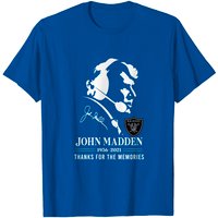 John Madden Men's T-Shirts in Black — Mens T Shirts