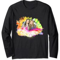 iCarly Nick Rewind Sam and Carly Watercolor Long Sleeve T-Shirt — Mens T Shirts