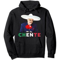Chente Vicente Fernandez - Hoodie avec Drapeau Mexicain I Still Be King