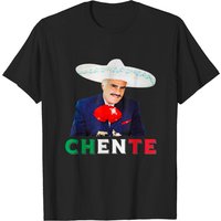 Cente Vicente Fernandez - I Still Be King Mexican Flag T-Shirt