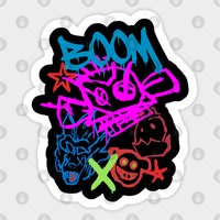 Autocollant Boom - Arcane — Autocollants et stickers