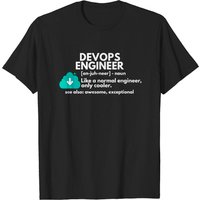 DevOps Engineer Definition Funny T-Shirt for Men — Mens T Shirts