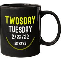 Twosday Tuesday 2/22/22 22:22:22 Mug — Mugs & Tumblers