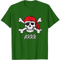 Pirate Shirt for Men - Crossbones and Skull T-Shirt — Mens T Shirts