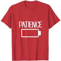 T-shirt Low Patience Low Battery pour hommes — T-shirts pour hommes