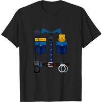 T-shirt de costume de policier d'Halloween pour hommes — T-shirts pour hommes