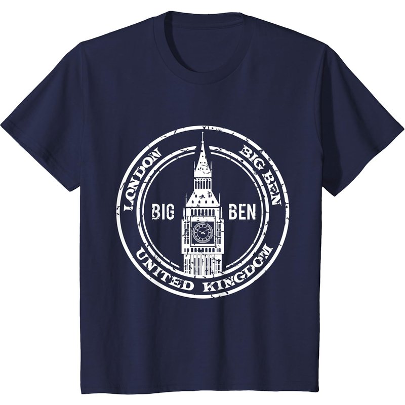 T-shirt Souvenir Big Ben de Londres pour hommes — T-shirts pour hommes