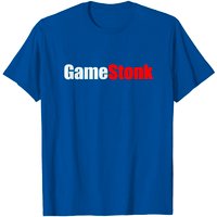 T-shirt Gamestonk Game Stonk pour hommes - Noir
