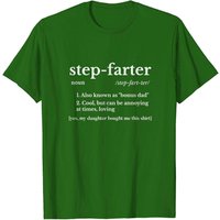 T-shirt humoristique pour beau-père, cadeau de fille pour la fête des pères — T-shirts pour hommes
