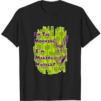 T-shirt pour hommes Shrek Donkey I'm Making Waffles Text Poster
