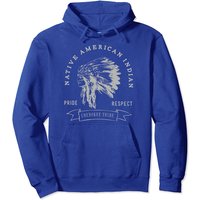 Hoodie Pullover Cherokee Tribe Fierté et Respect Amérindien