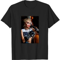 T-shirt pour hommes Miley Cyrus en noir — T-shirts pour hommes