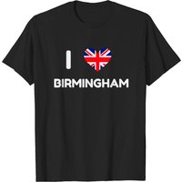 T-shirt Birmingham Love pour hommes en noir