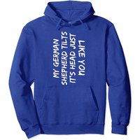 Mon Berger Allemand Incline Sa Tête Comme Vous Hoodie Pullover — Sweats à capuche pour hommes