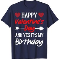 T-shirt Joyeuse Saint-Valentin Anniversaire pour Hommes