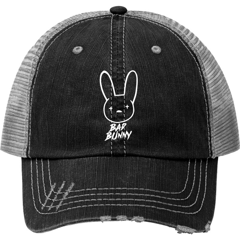 Casquettes Trucker Bad Bunny pour hommes et femmes — Casquette de baseball
