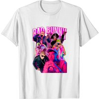 T-shirts Bad Bunny Vintage Bootleg pour hommes