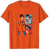 T-shirt pour hommes Dragon Ball Super Goku Character Panels