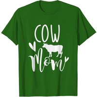 T-shirt Cow Mom pour hommes en noir — T-shirts pour hommes