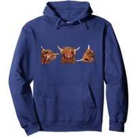 Hoodie à Capuchon Scottish Hairy Highland Cow