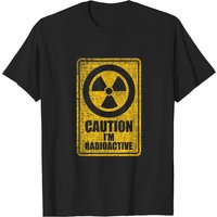 Caution I'm Radioactive - Radiation Therapy Chemo X-ray T-shirt — Mens T Shirts