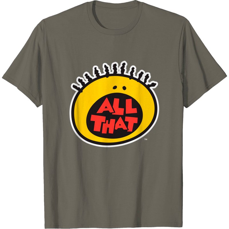 T-shirt Nick Rewind All That Logo pour hommes en noir — T-shirts pour hommes