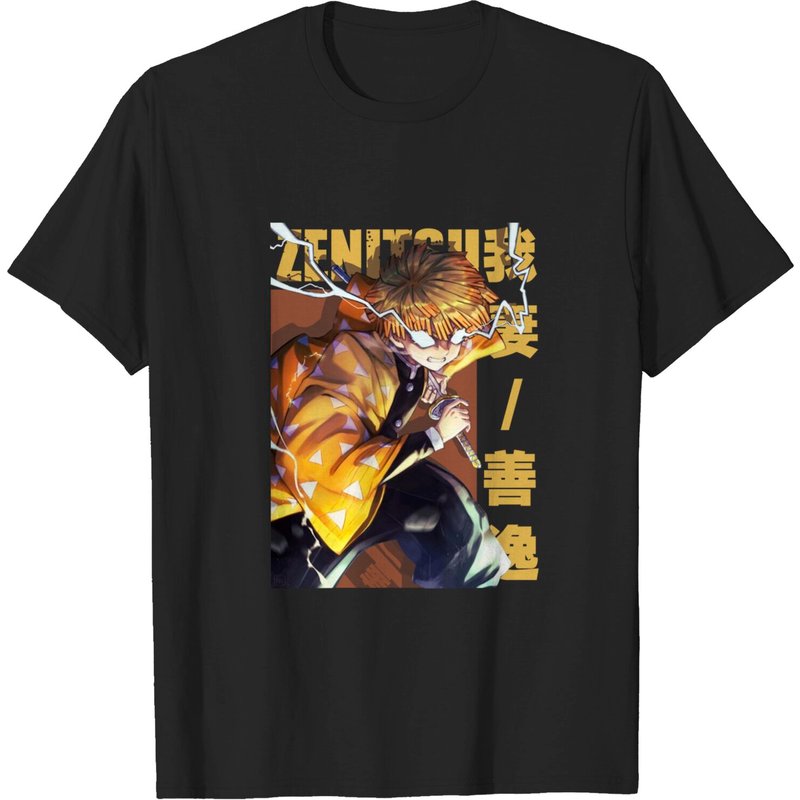 T-shirt à manches courtes Inosuke Anime pour hommes — T-shirts pour hommes