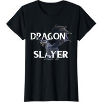 T-shirt Dragon Slayer Fantasy RPG pour hommes - Noir — T-shirts pour hommes