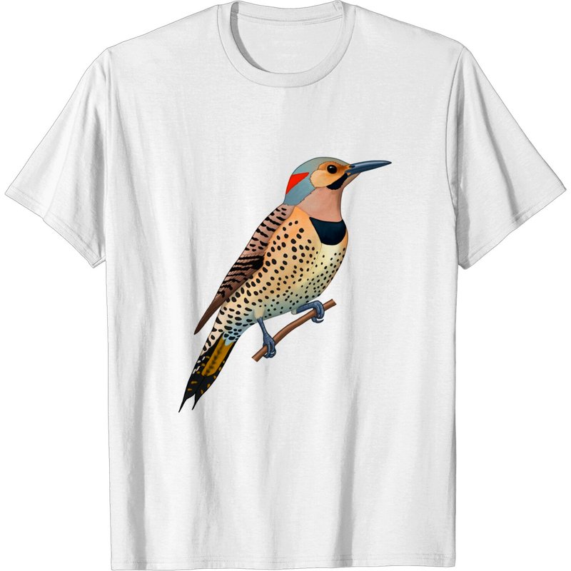 T-shirt pour hommes Pic flamboyant à shaft jaune — T-shirts pour hommes