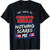 T-shirt pour hommes avec le drapeau des racines portoricaines de ma femme — T-shirts pour hommes