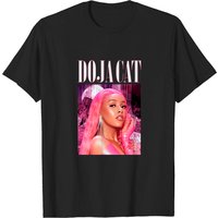 T-shirt Portrait Rose Fluo de Doja Cat pour Hommes — T-shirts pour hommes