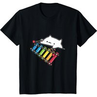 Bongo Cat Playing Marimba T-Shirt for Men
