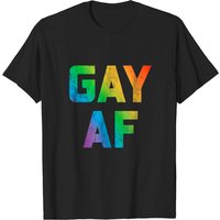T-shirt Gay AF LGBT Fierté Égalité pour Hommes — T-shirts pour hommes