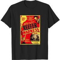 Reefer Madness T-Shirt for Men in Black