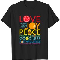 Fruit Of The Spirit Galatians 5:22 Christian T-Shirt for Men