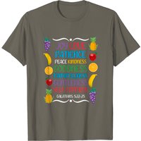T-shirt religieux Versets de l'Esprit de Galates pour hommes — T-shirts pour hommes