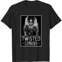 Twisted Bliss T Shirt for Men in Black