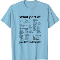 Algebra Mathematics Teacher Study T-Shirt for Men — Mens T Shirts