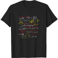 Math Calculate Numbers Algebra Formula T-Shirt for Men